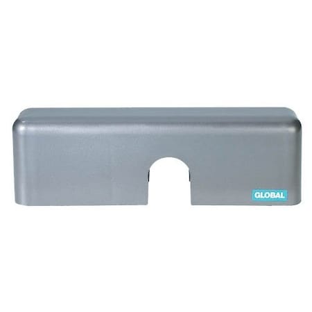 Global Door Controls Aluminum Grade 1 Door Closer Cover for TC200 Series COV-200-AL